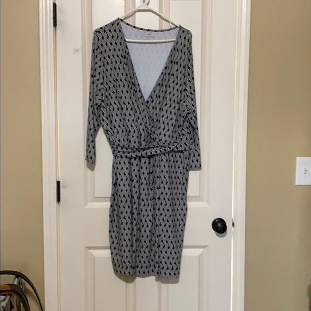 Super cute wrap dress.